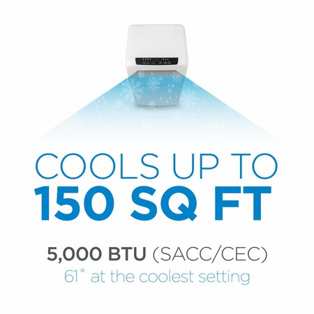 Black & Decker 5,000 BTU Portable Air Conditioner, SACC/CEC BP05PWA